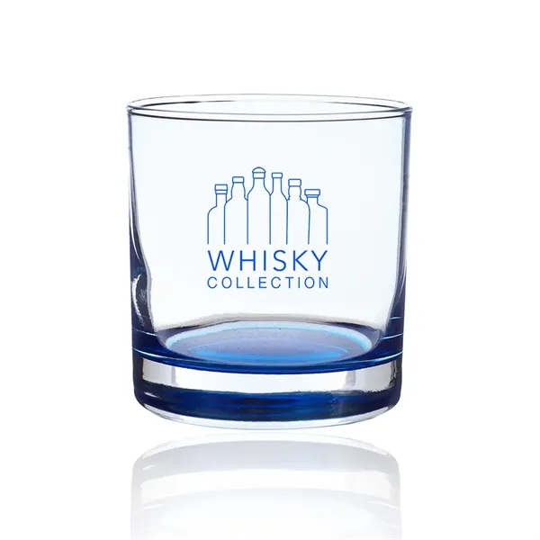 Clear fine wall 11 oz whiskey glass with thick base.... from ASI 39552 BEL Promo