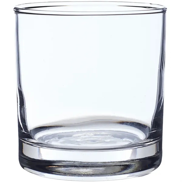 Clear fine wall 11 oz whiskey glass with thick base.... from ASI 39552 BEL Promo
