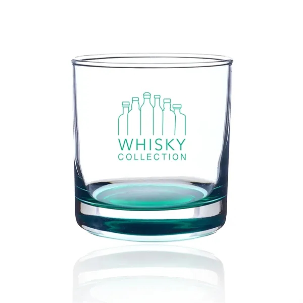 Clear fine wall 11 oz whiskey glass with thick base.... from ASI 39552 BEL Promo