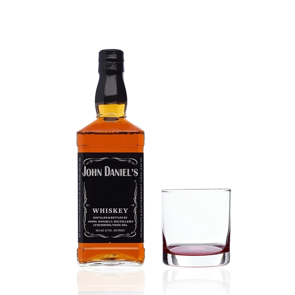 Clear fine wall 11 oz whiskey glass with thick base.... from ASI 39552 BEL Promo