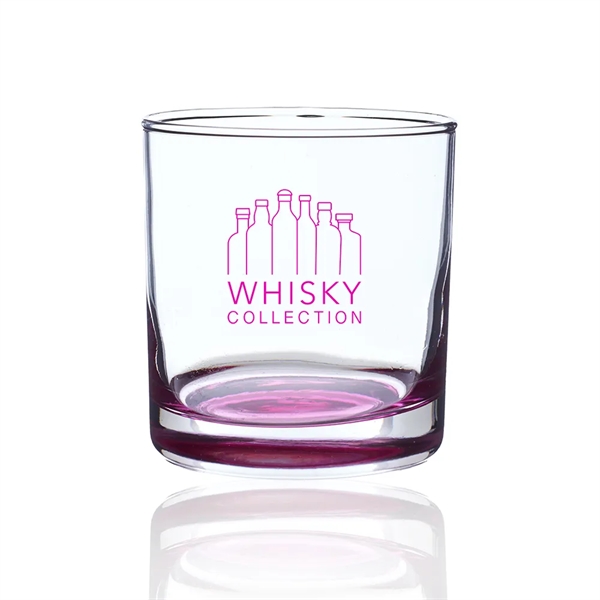 Clear fine wall 11 oz whiskey glass with thick base.... from ASI 39552 BEL Promo