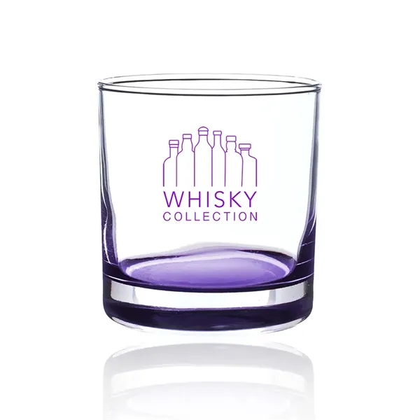 Clear fine wall 11 oz whiskey glass with thick base.... from ASI 39552 BEL Promo