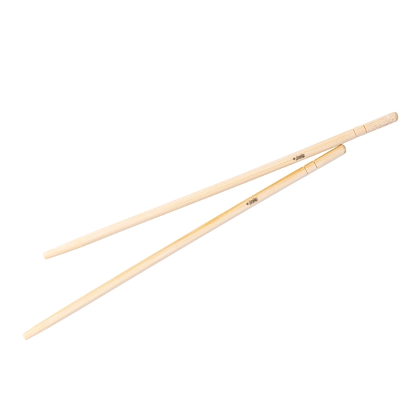 Bamboo Chopsticks in Cello Wrapper 9 1/8" L.... from ASI 44900 NC Custom (CI/Lanco) / Chocolate Inn