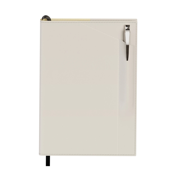 Combo includes ST4561 Bradford softcover, refillable, perfect-bound journal in size A5... from ASI 88660 Spector & Co.