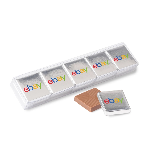 Ten piece foiled chocolate squares.... from ASI 44900 NC Custom (CI/Lanco) / Chocolate Inn