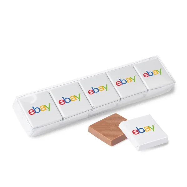 Ten piece foiled chocolate squares.... from ASI 44900 NC Custom (CI/Lanco) / Chocolate Inn