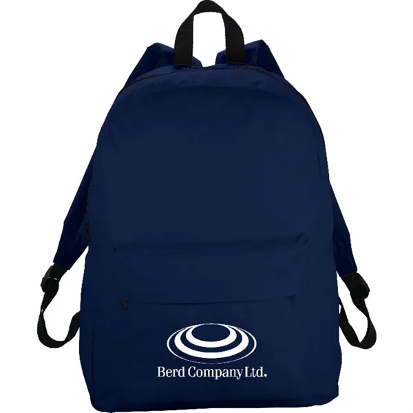 Backpack with a spacious zippered main compartment and a large gusseted... from ASI 66887 PCNA / Bullet