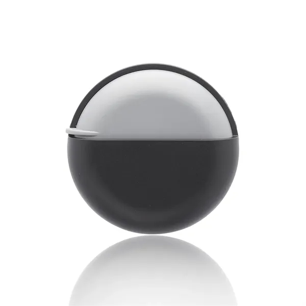 Reusable and eco-friendly silicone straw in oval shaped carrying case with... from ASI 39552 BEL Promo