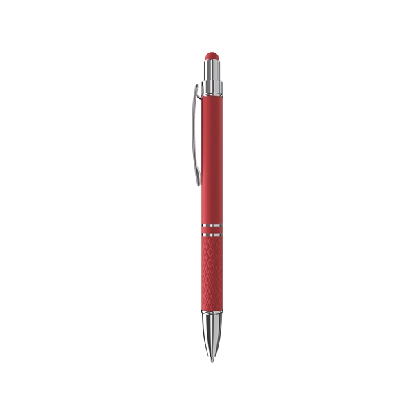 Elevate your writing with the Ava Rubberized Ballpoint Stylus Pen. This... from ASI 88660 Spector & Co.