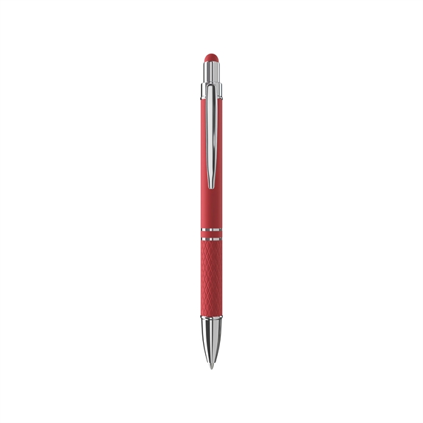 Elevate your writing with the Ava Rubberized Ballpoint Stylus Pen. This... from ASI 88660 Spector & Co.