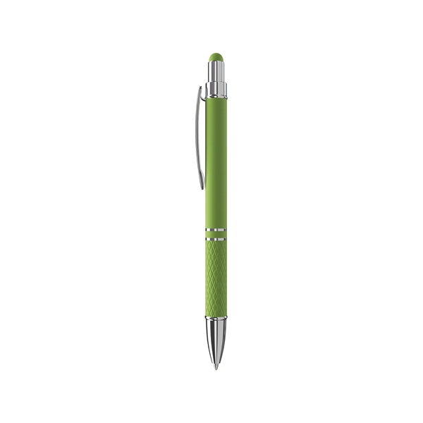 Elevate your writing with the Ava Rubberized Ballpoint Stylus Pen. This... from ASI 88660 Spector & Co.