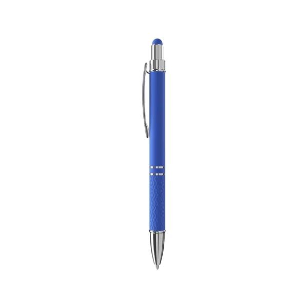 Elevate your writing with the Ava Rubberized Ballpoint Stylus Pen. This... from ASI 88660 Spector & Co.