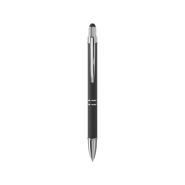 Elevate your writing with the Ava Rubberized Ballpoint Stylus Pen. This... from ASI 88660 Spector & Co.