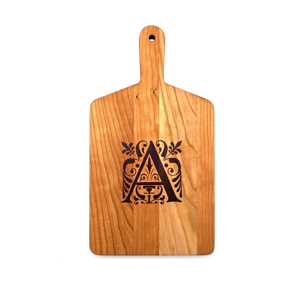 Monogrammed Cheese Board - Cherry - 11" x 6" x 0.5".... from ASI 63017 J K Adams