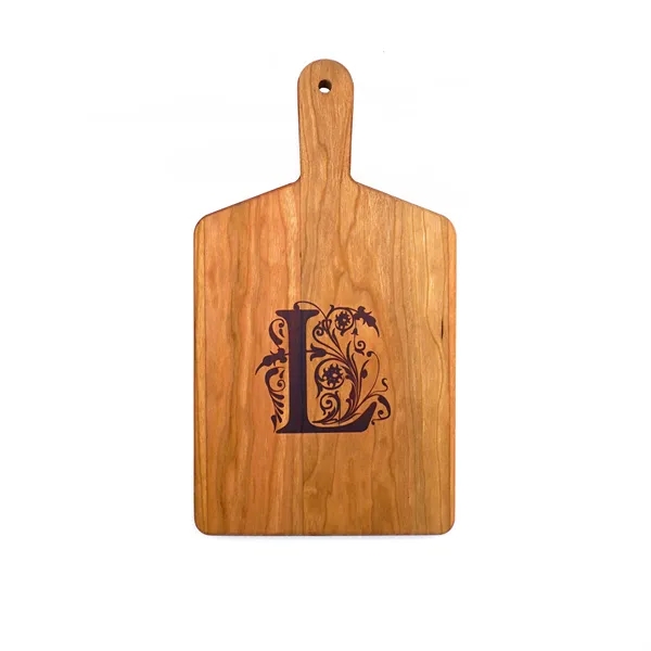 Monogrammed Cheese Board - Cherry - 11" x 6" x 0.5".... from ASI 63017 J K Adams