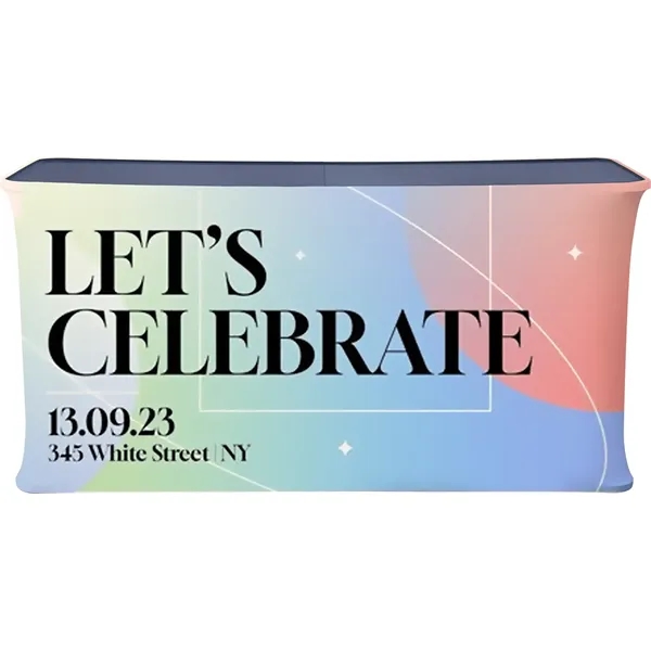 72"wx37"hx23" Folding Display Counter, aluminum frame, top, base & full color... from ASI 49891 Discount Marketing Products / DMP