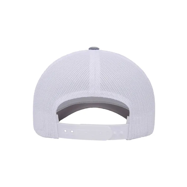 Yupoong adult 5-panel retro trucker cap with a 5-panel, structured, mid-profile... from ASI 34063 alphabroder