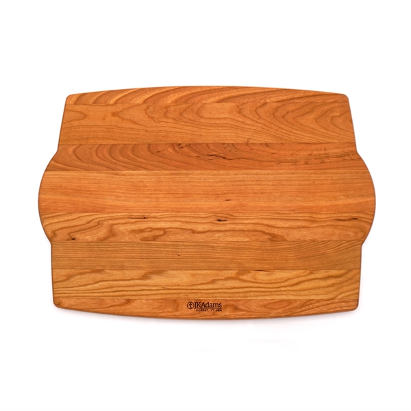 Farmhouse carver with handles. Cherry with a mineral oil finish. 20"... from ASI 63017 J K Adams