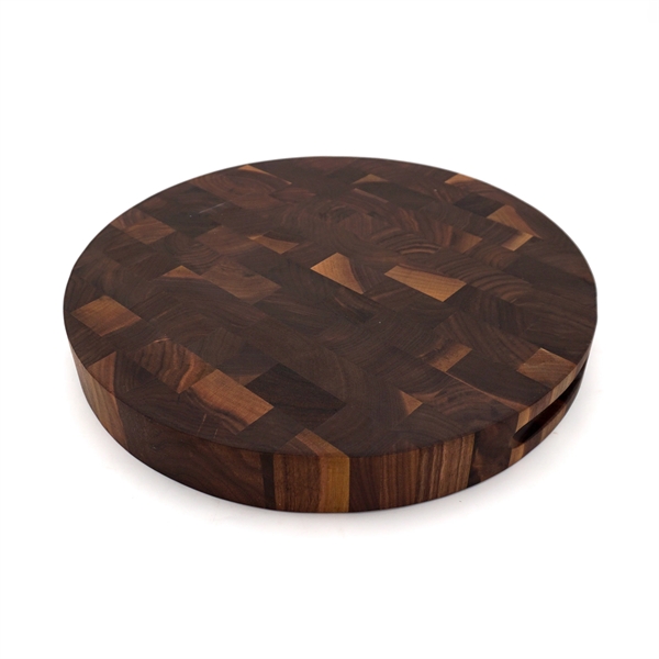 Round Walnut Cutting Board 16" R x 2"... from ASI 63017 J K Adams