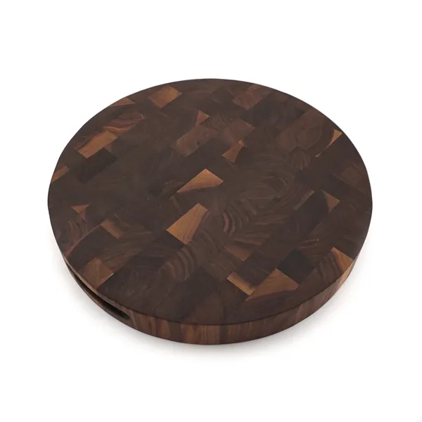 Round Walnut Cutting Board 16" R x 2"... from ASI 63017 J K Adams