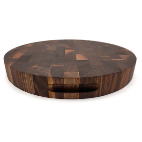 Round Walnut Cutting Board 16" R x 2"... from ASI 63017 J K Adams
