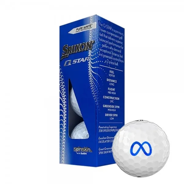 The Q-STAR is a premium, lower-compression golf ball that delivers superior,... from ASI 61005 Hirsch Gift Inc