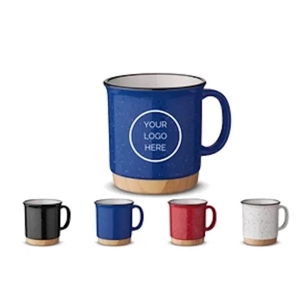 Camper Style Mug with Bamboo Bottom... from ASI 89971 Stuff A Mug