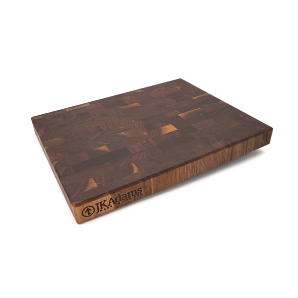 Professional Walnut End Grain Cutting Board 20" x 16" x 2".... from ASI 63017 J K Adams