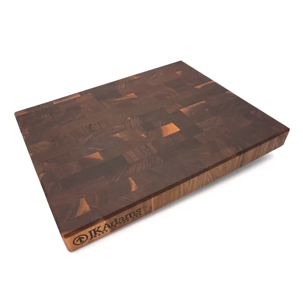 Professional Walnut End Grain Cutting Board 20" x 16" x 2".... from ASI 63017 J K Adams