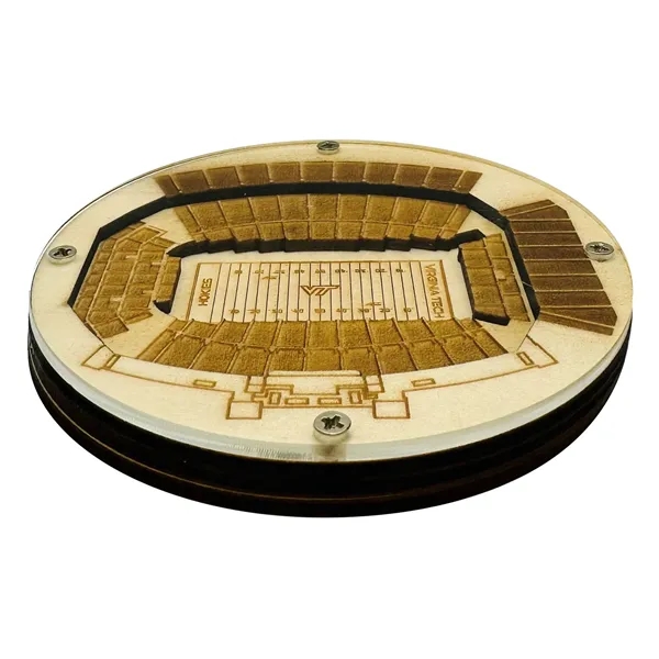 Layered, custom cut, birch wood coaster with clear acrylic top. Laser... from ASI 61966 HPG / BCG Creations