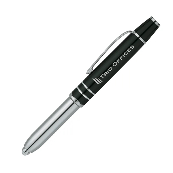 Captive Precision Stylus / Pen / LED Light... from ASI 67866 Logomark/Valumark