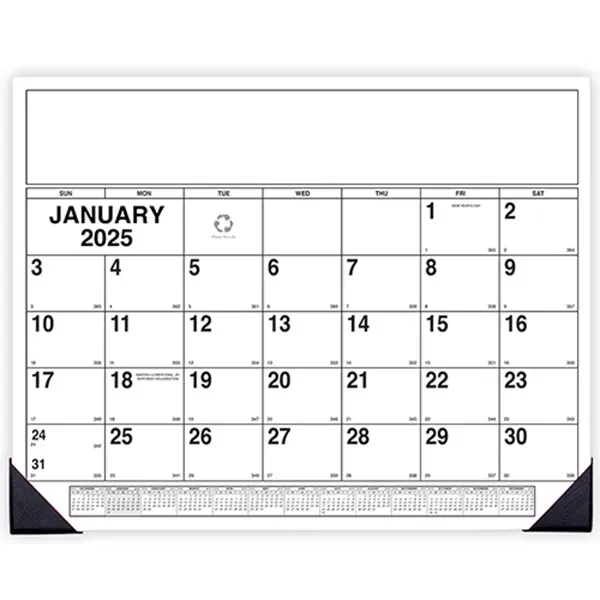Full color desk pad calendar with full padded top and full... from ASI 76575 Payne Publishers Inc / Payne Publishers