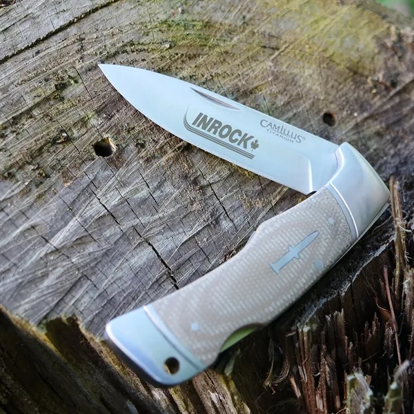 Classic lock back pocket knife featuring a secure back locking system... from ASI 46170 Compass Industries Inc