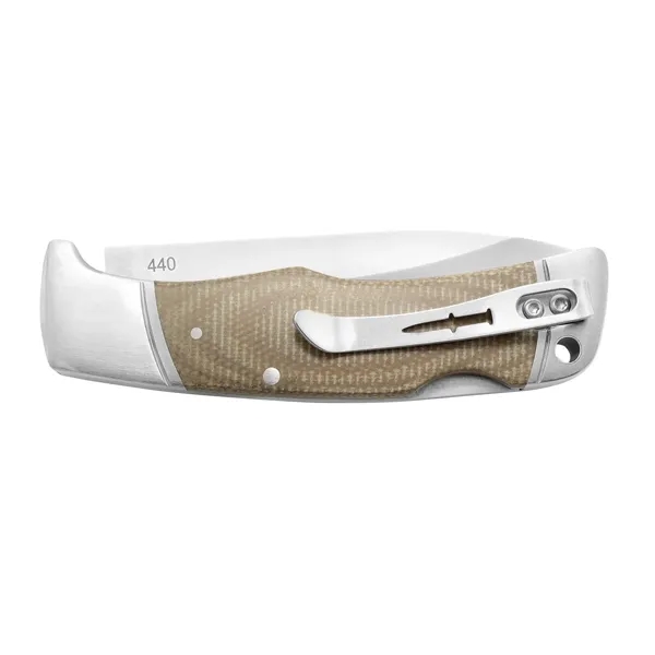 Classic lock back pocket knife featuring a secure back locking system... from ASI 46170 Compass Industries Inc