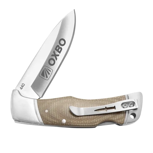 Classic lock back pocket knife featuring a secure back locking system... from ASI 46170 Compass Industries Inc
