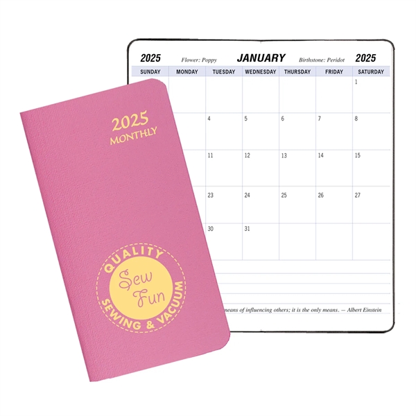 Saddle stitched monthly pocket planner with Twilight cover.... from ASI 76575 Payne Publishers Inc / Payne Publishers