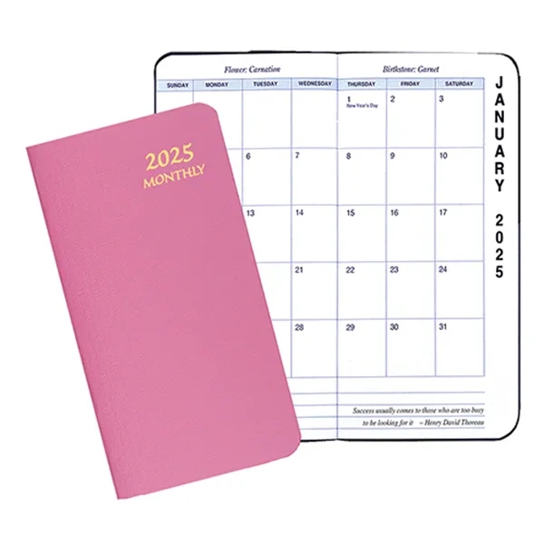Saddle stitched monthly pocket planner with Twilight cover.... from ASI 76575 Payne Publishers Inc / Payne Publishers