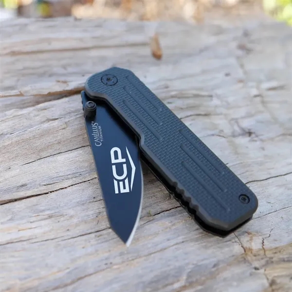 The CHOFF 6.25" Titanium Bonded Folding Knife is a no-nonsense, well... from ASI 46170 Compass Industries Inc