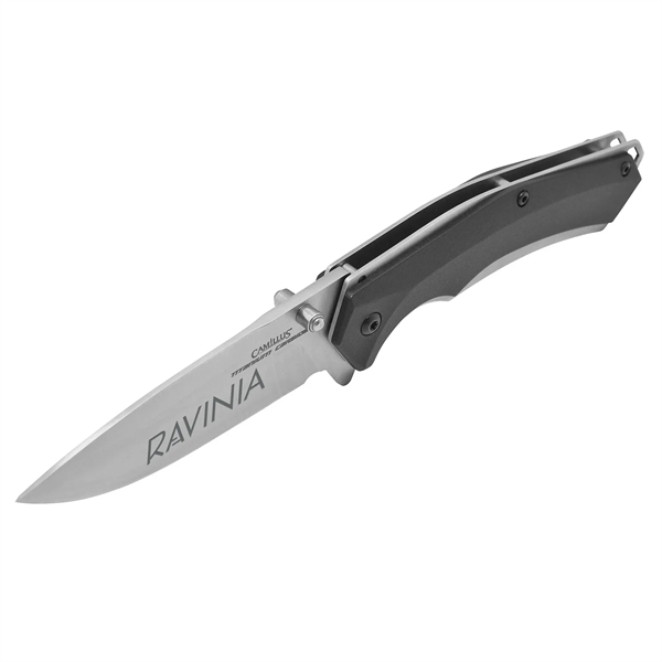 The Carbide Edge 7.75" Titanium Carbide Folding Knife features one of... from ASI 46170 Compass Industries Inc