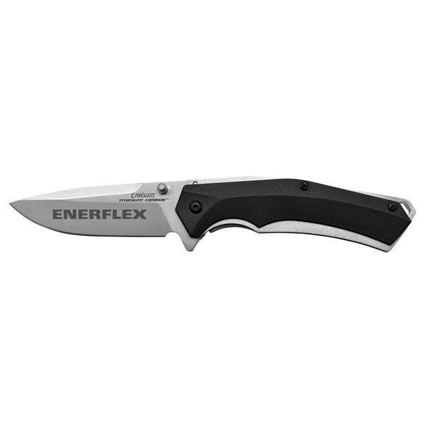 The Carbide Edge 7.75" Titanium Carbide Folding Knife features one of... from ASI 46170 Compass Industries Inc