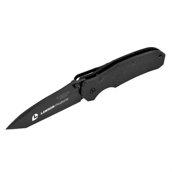 The TANTO 2 6.75" Folding Knife features an extremely durable G10... from ASI 46170 Compass Industries Inc