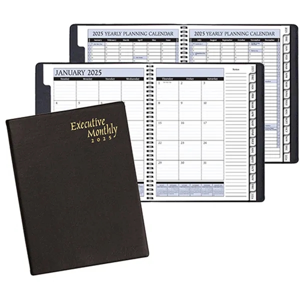 Monthly planner with Continental vinyl cover, deluxe/refillable cover.... from ASI 76575 Payne Publishers Inc / Payne Publishers