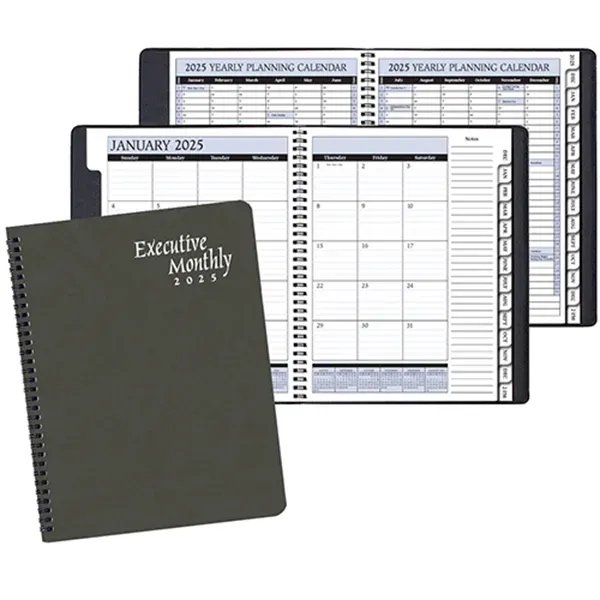 Wire-bound, monthly planner with Canyon cover.... from ASI 76575 Payne Publishers Inc / Payne Publishers