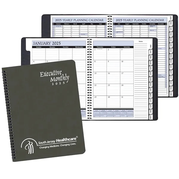 Wire-bound, monthly planner with Canyon cover.... from ASI 76575 Payne Publishers Inc / Payne Publishers