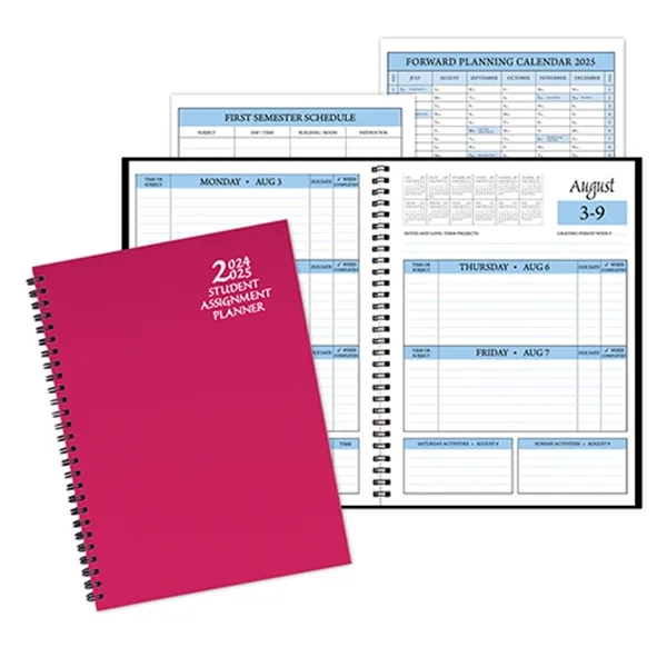 Student assignment planner with 2 full year sections.... from ASI 76575 Payne Publishers Inc / Payne Publishers