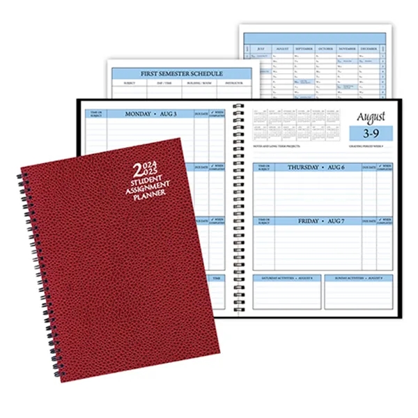 Student assignment planner with 2 full year sections. Cobblestone cover.... from ASI 76575 Payne Publishers Inc / Payne Publishers