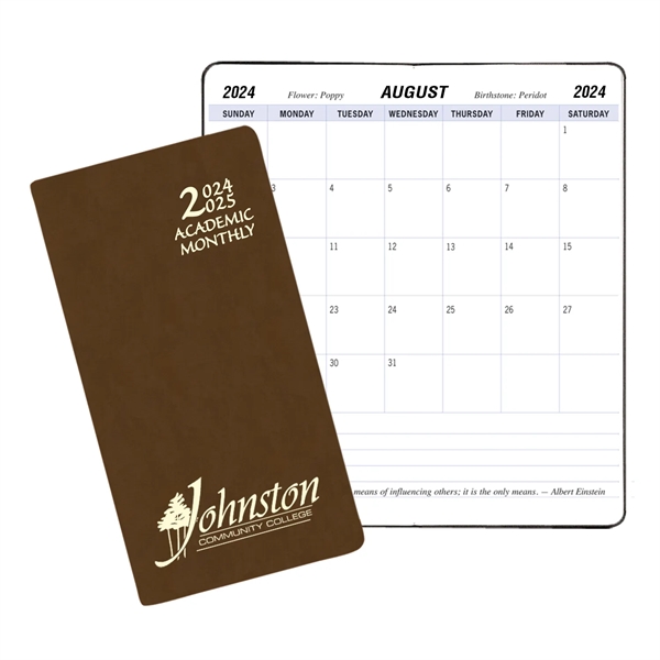 Saddle-stitched academic monthly pocket planner with canyon cover.... from ASI 76575 Payne Publishers Inc / Payne Publishers
