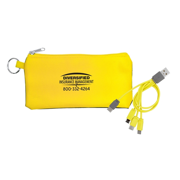 Large Stretchy C to C Colorful Cable Set... from ASI 30208 A P Specialties / AP Specialties