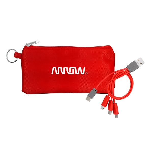 Large Stretchy C to C Colorful Cable Set... from ASI 30208 A P Specialties / AP Specialties