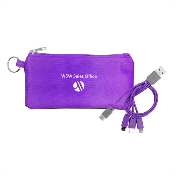 Large Stretchy C to C Colorful Cable Set... from ASI 30208 A P Specialties / AP Specialties